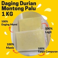 Daging Durian Montong Murni Asli 1kg | Daging Durian Kupas Premium