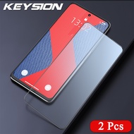KEYSION Tempered Glass Full Cover for Samsung A54 5G A34 A24 A14 A04S HD Screen Protective Glass Fil