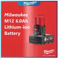 Milwaukee M12 6.0Ah Lithium-ion Battery Lithium ion 12v 6Ah B6