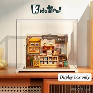 Rolife mini house display box action figure collector box QUO7