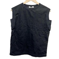 Ebure Tshirt Sleeveless Size 3 Women black Direct from Japan Secondhand