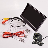 5" HD Car Monitor 8LED Dynamic Reverse Camera
