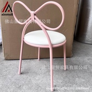 Household Dining Chair Stool Wedding Backrest Butterfly Chair Furniture Chair Writing Chair Modern C