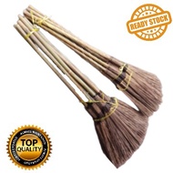 Penyapu lidi bertangkal berhulu Coconut leaf broom with handle Lidi Broom penyapu lidi kelapa Batang