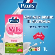 PAULS Skimmed UHT Milk, 1L (Halal) (Halal)