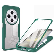 360 Full Body Screen Protector Transparent Case For Redmi 14C Shockproof Phone Cover For Redmi A3