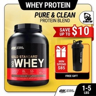 Optimum Nutrition, Gold Standard, Whey Protein Powder, 1lb - 10 lbs (4.54 kg)  Fitness Supplement