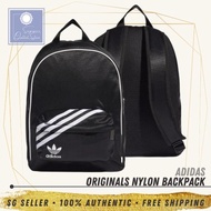 [SG SELLER] Adidas Originals Womens Nylon Black Backpack
