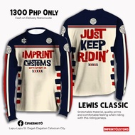 Imprint Custom Motorcycle Jersey Riding Jersey 3D Cycling Jersey Sportswear Long Sleeve IMPRINT CUST