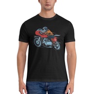 Wolf Biker Cafe Racer Moto Helmet Newest Tshirt For Man