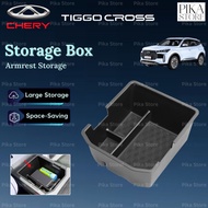 Chery Tiggo Cross Armrest Box Storage Organizer Compartment Tiggo Cross Accessories