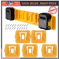 Battery Holder Stand for Dewalt 18V 20V Li-ion Battery Wall Mount Storage Rack Battery Dock Dewalt D