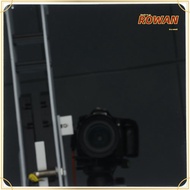 ROWANSG 4 Pack Wall Mirror Tiles, Acrylic 8 X 8 Inch Square Mirror, Frameless Self Adhesive Acrylic 