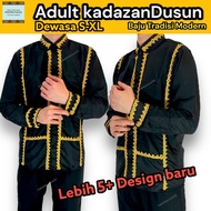 Baju Kadazan Dusun lengan panjang ethnic sabahan Baju Tradisi kadazan Dusun/Baju lelaki sabahan/For 