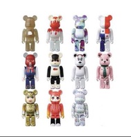 Be@rbrick Series 40 基本11款 Byron 山椒魚 Bearbrick VAG 招財貓 T9G 角貓 400% 100% 小丑 神奇水俠 隱藏 村上隆 中村萌 kaws