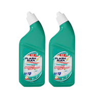 Nước tẩy bồn cầu Flashman hương gỗ-làm sạch-khử mùi khó chịu nhà tắm-mùi hôi chai 500ml