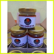 ♞Sassy's Chili Garlic Oil 120ml in GLASS JAR