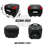 GIVI B33NM B33N2M ATLAS 33L Top Box Monolock With Base Plate