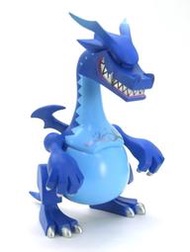 Spp的玩具 設計師公仔 TOUMA 龍 Dragon GOON BLUE 第一代 初版藍龍 限量發售 ~ 非 紫金黑龍