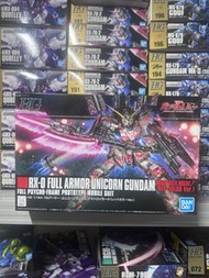 🔴全新高達模型🟣 Bandai HG HGUC 199 1/144 RX-0 FULL ARMOR UNICORN GUNDAM (DESTROY MODE/RED COLOR Ver.) 獨角獸高達