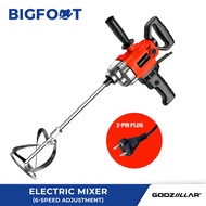 360° Rotating 1000W Electric Cement Mixer (6 Speed) Paint Mixer Stirrer Mixing Tool Mesin Bancur Sim