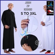 JUBAH KAIN KOSIBO ZIP KOSHIBO DEWASA JUBAH IMAM  JUBAH UMRAH Jubah Tahfiz Madrasha