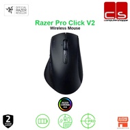 RAZER Pro Click V2 Wireless Mouse | 6 Button Ergonomic Design | One Click AI Prompt | Long Battery L