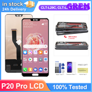 [GREM] หน้าจอแสดงผลสำหรับ Huawei P20 Pro สัมผัสหน้าจอ Lcd หน้าจอดิจิตอลพร้อมชุดลายนิ้วมือสำหรับ Huaw