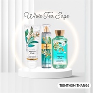 •White Tea Sage• Bath & Body Works - Body lotion and fragrance spray for men and women