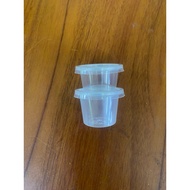 MICROWAVE SAUCE BOX ROUND T100/T075 [100pcs] - BEKAS SOS KECIL