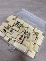 麻將齊花 (42mm 象牙白)