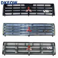 Auto Front Radiator Grille For Mitsubishi Pajero Montero V31 V32 V33 V43 6G72 V44 4D56 V45 6G74 V46 