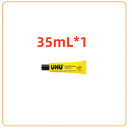 UHU กาวติดรองเท้า กาวพื้นรองเท้า กาวใส กาวกันน้ำ กาวติดเครื่องประดับ 35mL 7mL กาวพิเศษสำหรับซ่อมรองเ