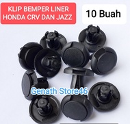 ( 10 Buah) KLIP BEMPER LINER HONDA CRV DAN JAZZ KLIP BEMPER LINER HONDA KANCING LINER HONDA CRV DAN 