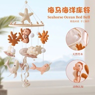 Rattles Wind Chimes Ocean Baby Handmade Baby Whales Seahorse Coax Sleeping Animal Bed Bells Soothing