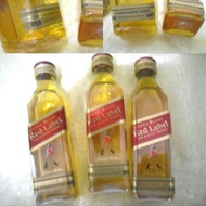 Johnnie Walker Red Label  Scotch Whisky蘇格蘭 威士忌酒40% 50ml