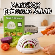 Multipurpose Salad Cutter Bowl Practical Salad Cutter Bowl Hassle-Free, Fast Cutting Vegetables & Fr