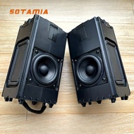 SOTAMIA 2PCS 2.75 Inch Full Range Passive Speaker 4 Ohm 12W Dual Diaphragm Long Stroke Rubber Edge S