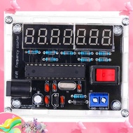 dgkFrequency Meter,10MHz Frequency Meter DIY Kit Frequency Counter AVR Frequency with Shell Counter 