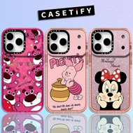 Strawberry Bear & Minnie Casetify Shining Point 手机壳 适用于iP17Pro Max 适用兼容 IP16ProMax 16Plus 15ProMax 1