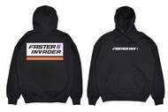 JAKET HOODIE RACING FASTER INVADER BIG SIZE JUMBO