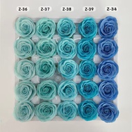 Ready Stock Fast Shipping Reviving Rose Soap Flower Head Material 25 Pieces Box 7 Layers Soap Flower