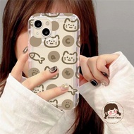 Cartoon Fish Phone Case For Realme V70 V70S V23 V23i V15 V13 V11 V11S Q5X Q5 Pro Q5i Q3 Q3i Q3S Q3T 