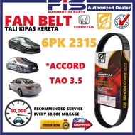 FIS Gaido Fan Belt Honda Accord Tao 3.5 Air Cond Alternator Power Steering Belt 6PK2315 Tali Kipas K