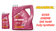 MANNOL 7915 EXTREME 5w40 Fully Synthetic Engine Oil 4L (MADE IN GERMANY)