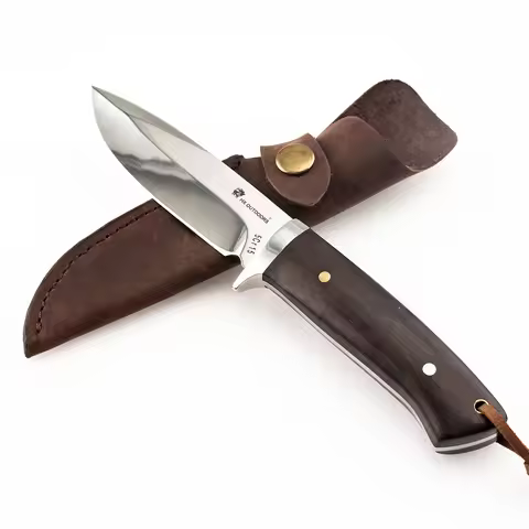 HX OUTDOORS Forest Survival Knife Hunting 5cr15 Stainless Steel 58HRC Straight Knives Essential Tool