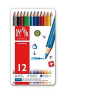[CDA Swiss Kada] Kada FANCOLOR Water-Soluble Color Pencil 12 Colors