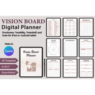 Digital Vision Board Planner