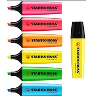 Highlighter Stabilo Boss/ 1 color Stabilo Pen Tozhca 2-color/