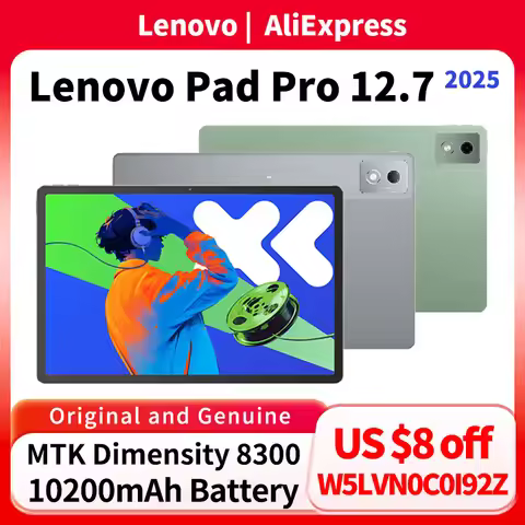 Original Lenovo Xiaoxin Pad Pro 2025 2.9k Resolution 144Hz LCD MTK Dimensity 8300 12.7inch Big Table